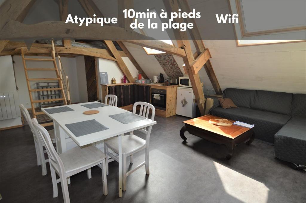 Luc-sur-Mer Apartment | Studio de charme en bord de mer - Wifi