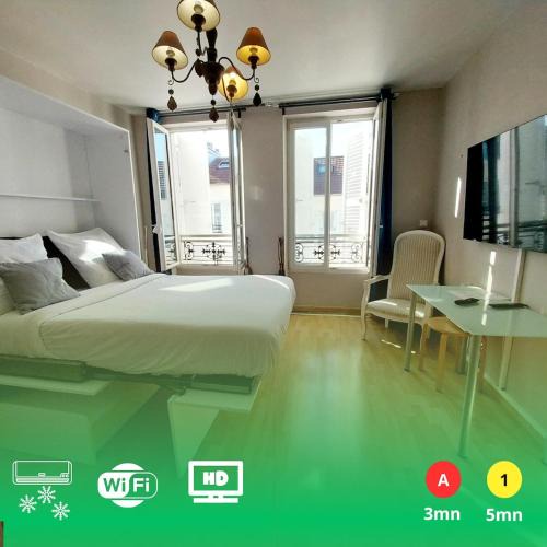 Vincennes Apartment | Studio de Rêves -SV245- Centre Vincennes