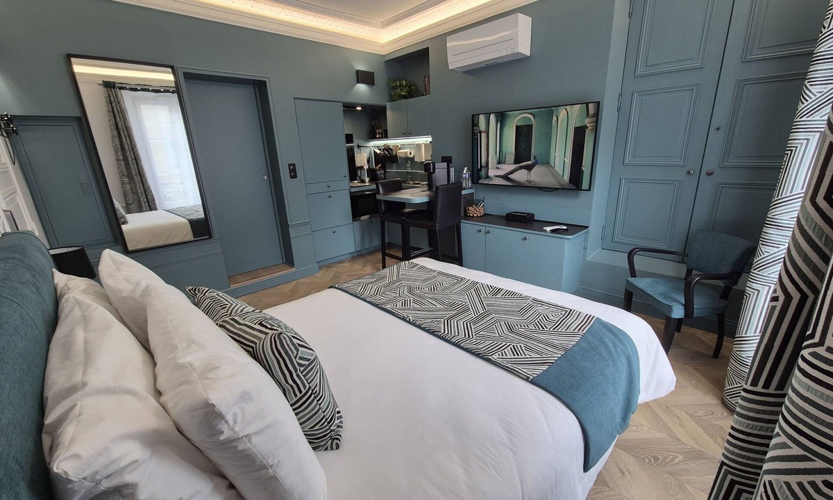 Troyes Apartment | Studio-Deluxe-Garden view-Private Bathroom