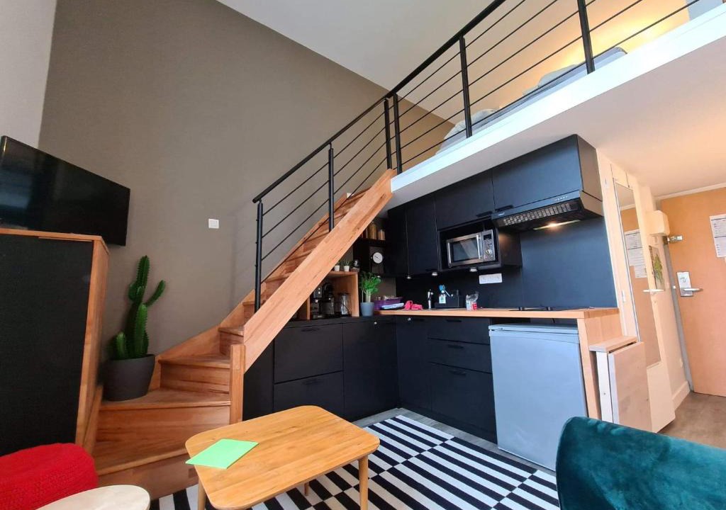 Le Croisic Apartment | Studio duplex dans résidence de standing avec piscine, vue sur mer