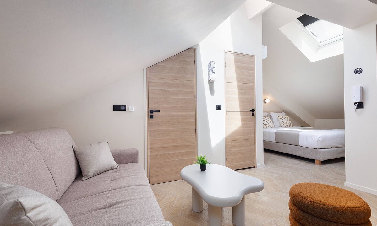 Billancourt–Rives de Seine Apartment | Studio-Family-Wet room-City view