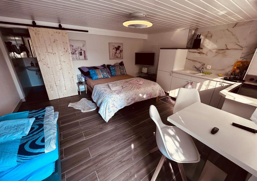 Saxon Apartment | Studio familial proche bains de Saillon