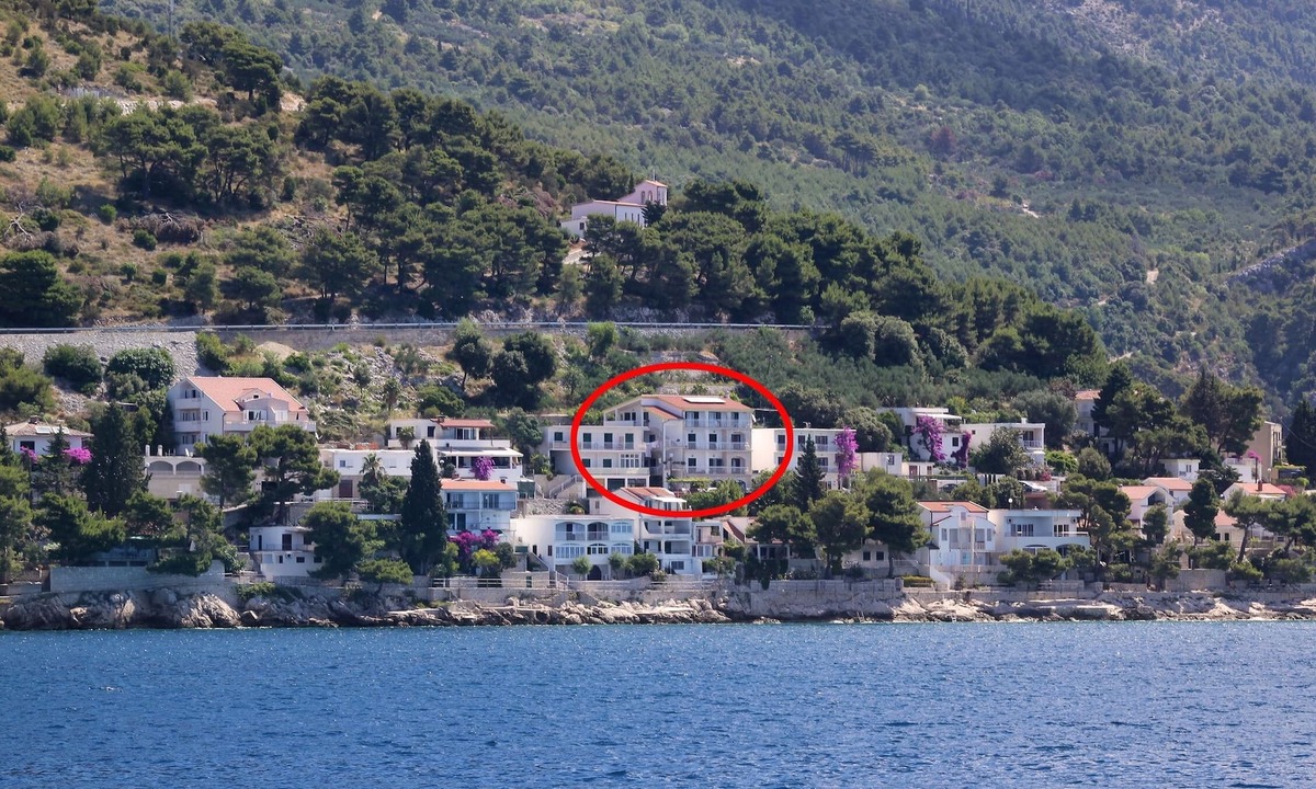Drvenik Apartment | Studio flat with balcony and sea view Drvenik Gornja vala, Makarska (AS-4890-b)