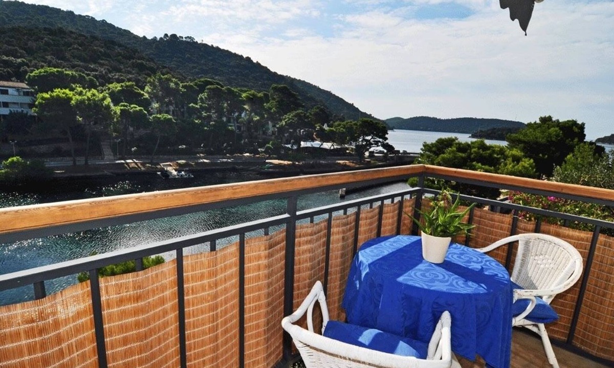 Pasadur Apartment | Studio flat with balcony and sea view Pasadur (Lastovo) (AS-8351-a)