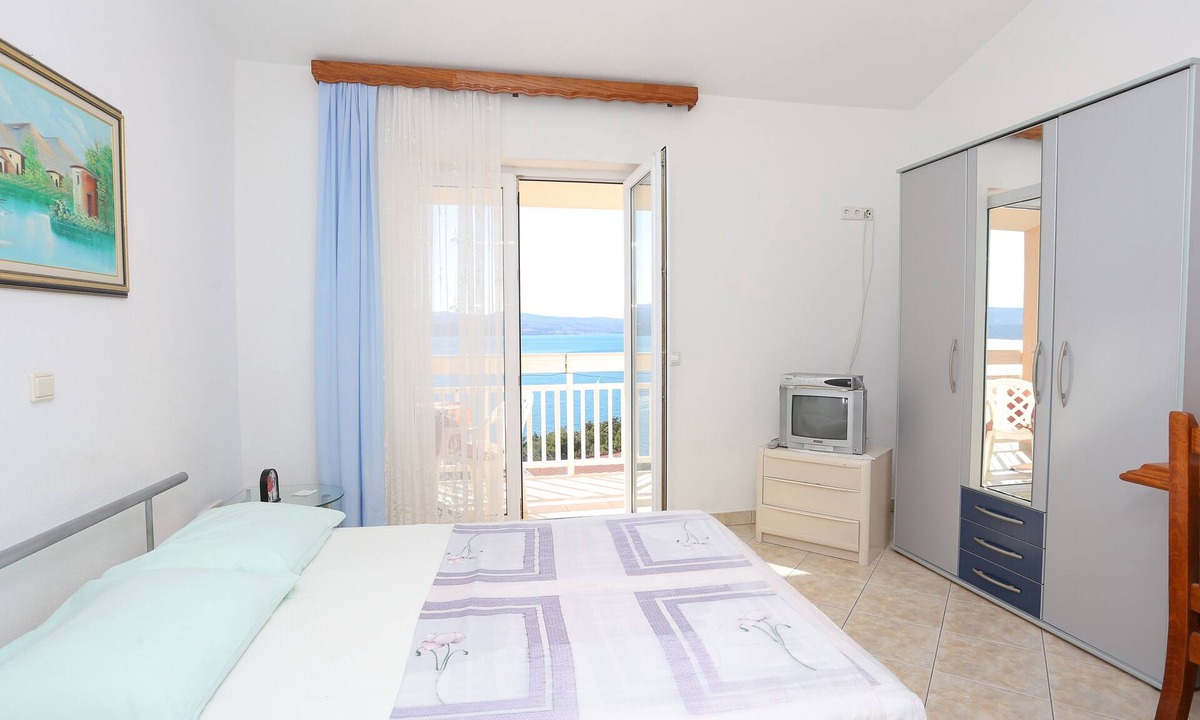 Stanici Apartment | Studio flat with balcony and sea view Stanići, Omiš (AS-2818-b)