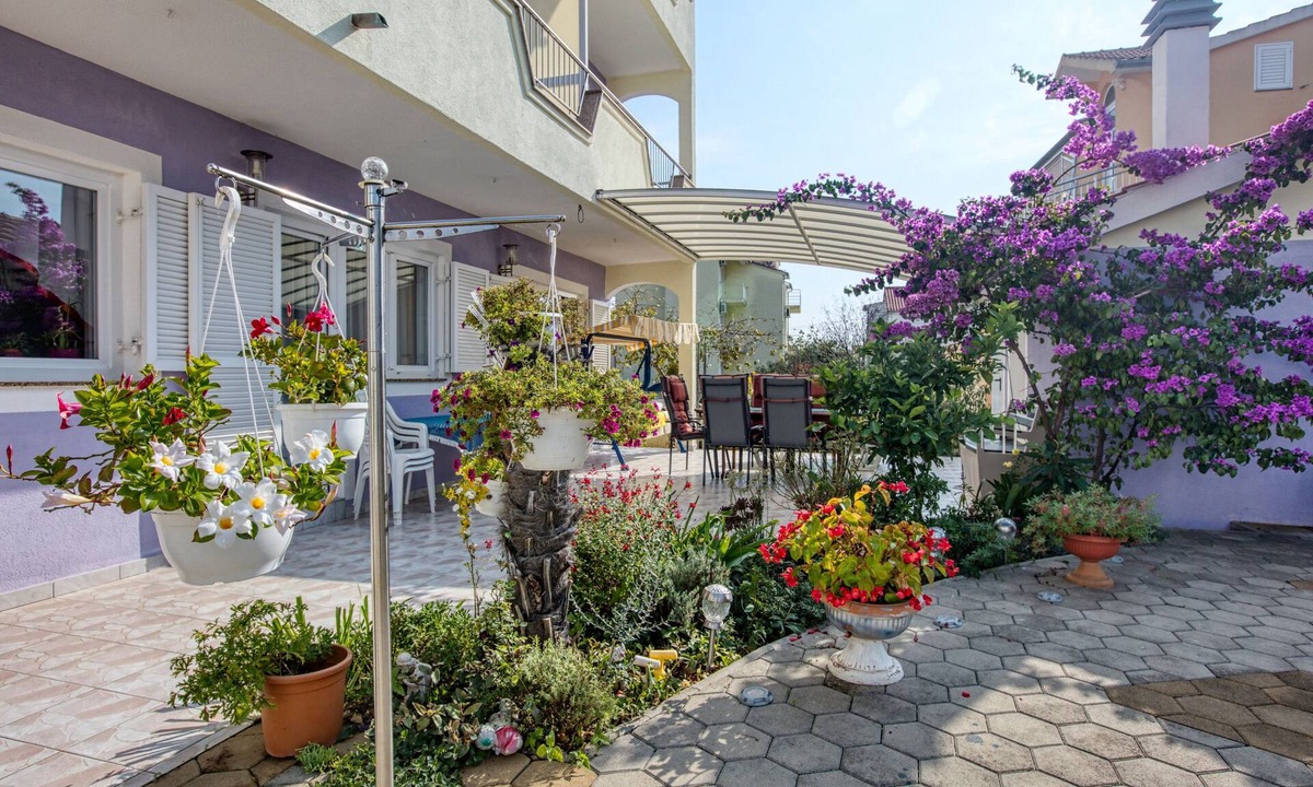 Vodice Apartment | Studio flat with balcony and sea view Vodice (AS-6178-a)