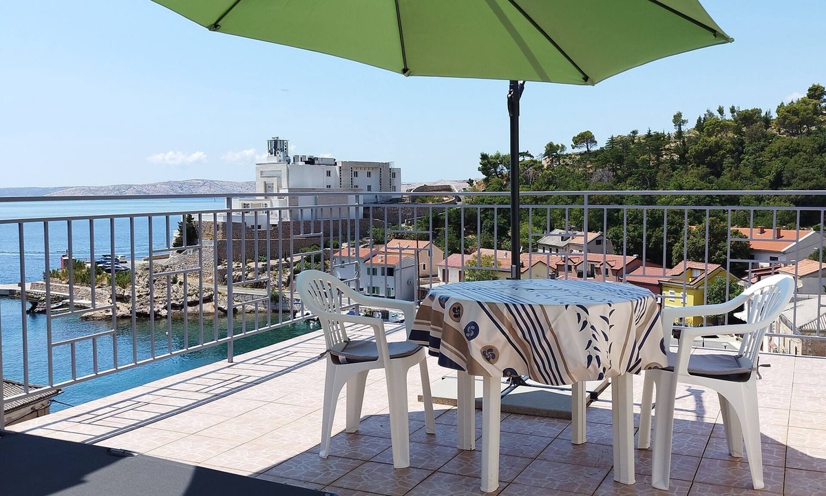 Jablanac Apartment | Studio flat with terrace and sea view Jablanac, Senj (AS-24793-a)