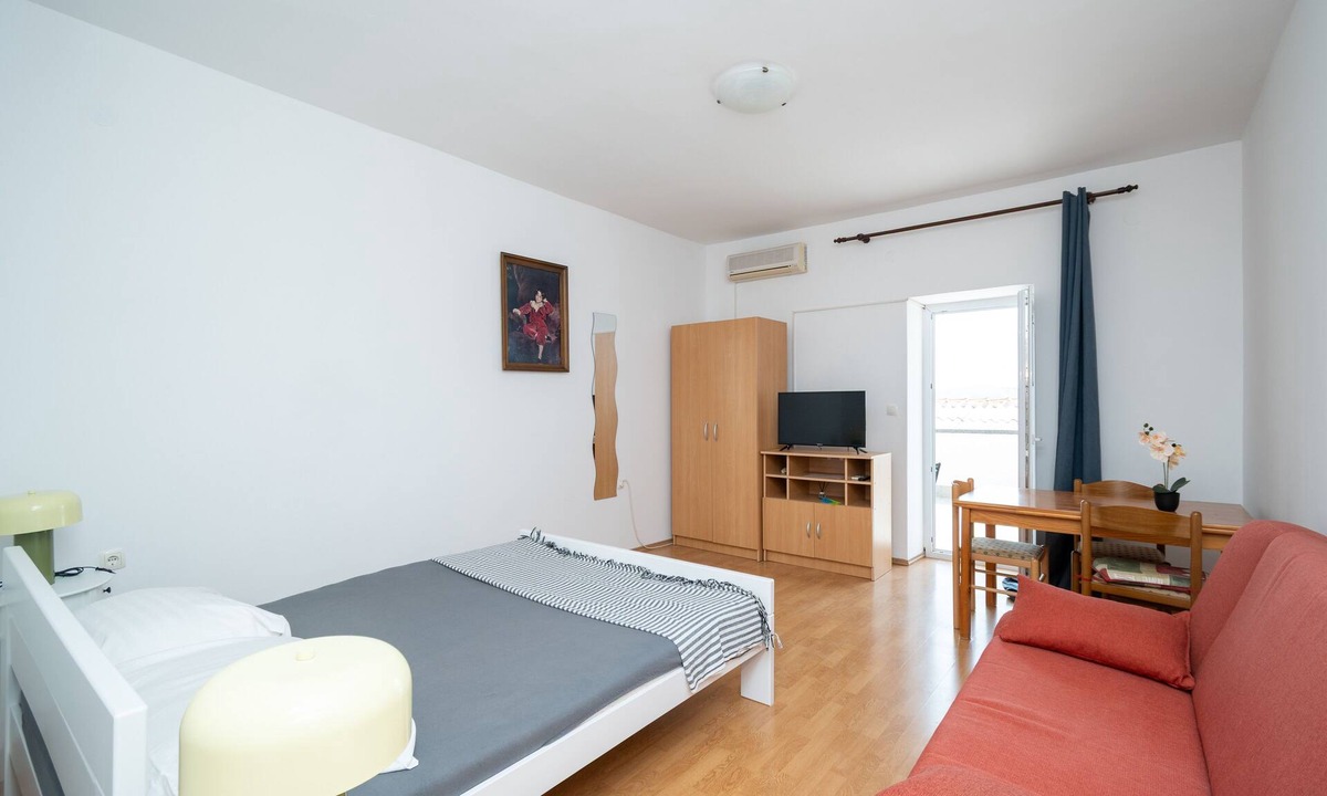 Zubovici Apartment | Studio flat with terrace and sea view Zubovići, Pag (AS-9365-b)