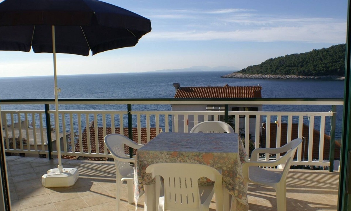 Milna Apartment | Studio flat with terrace and sea view Milna (Hvar) (AS-3074-d)