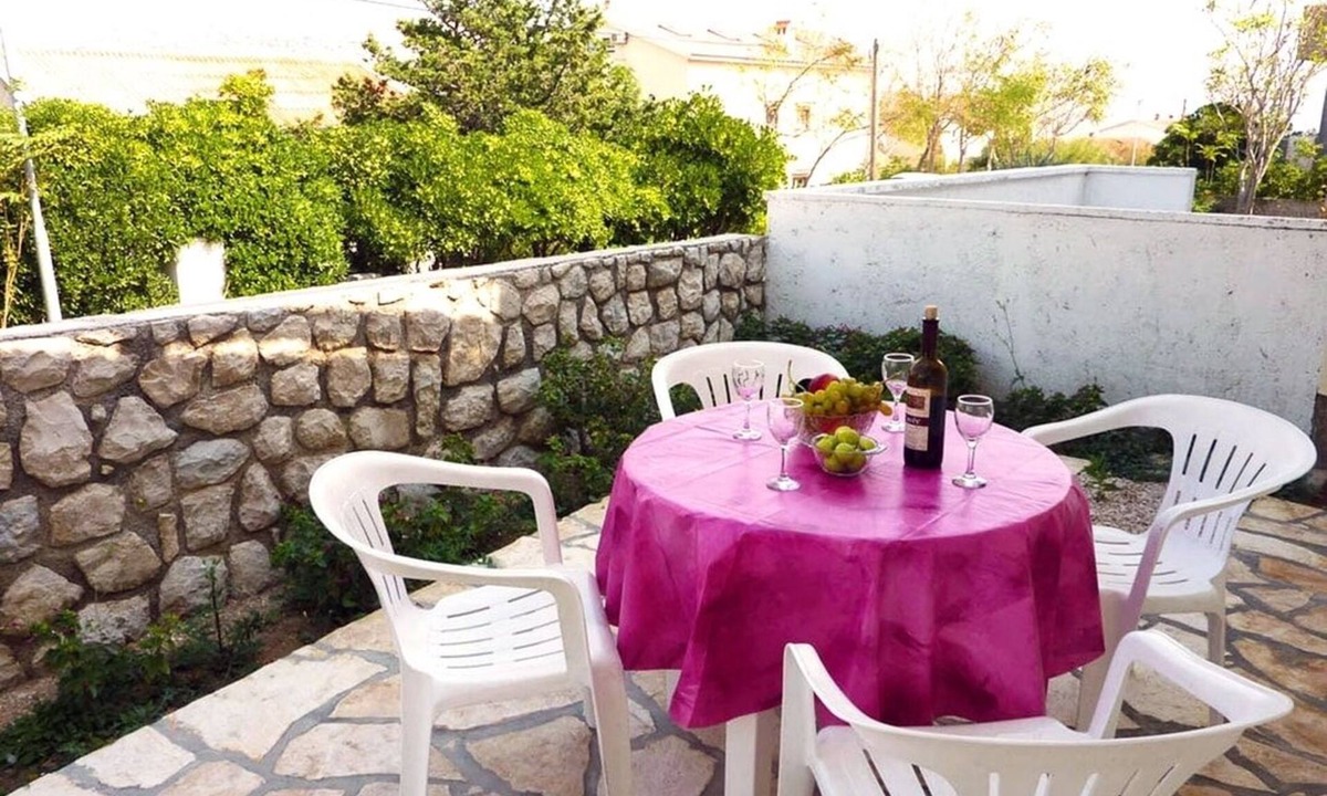 Pag Apartment | Studio flat with terrace and sea view Pag (AS-21220-a)