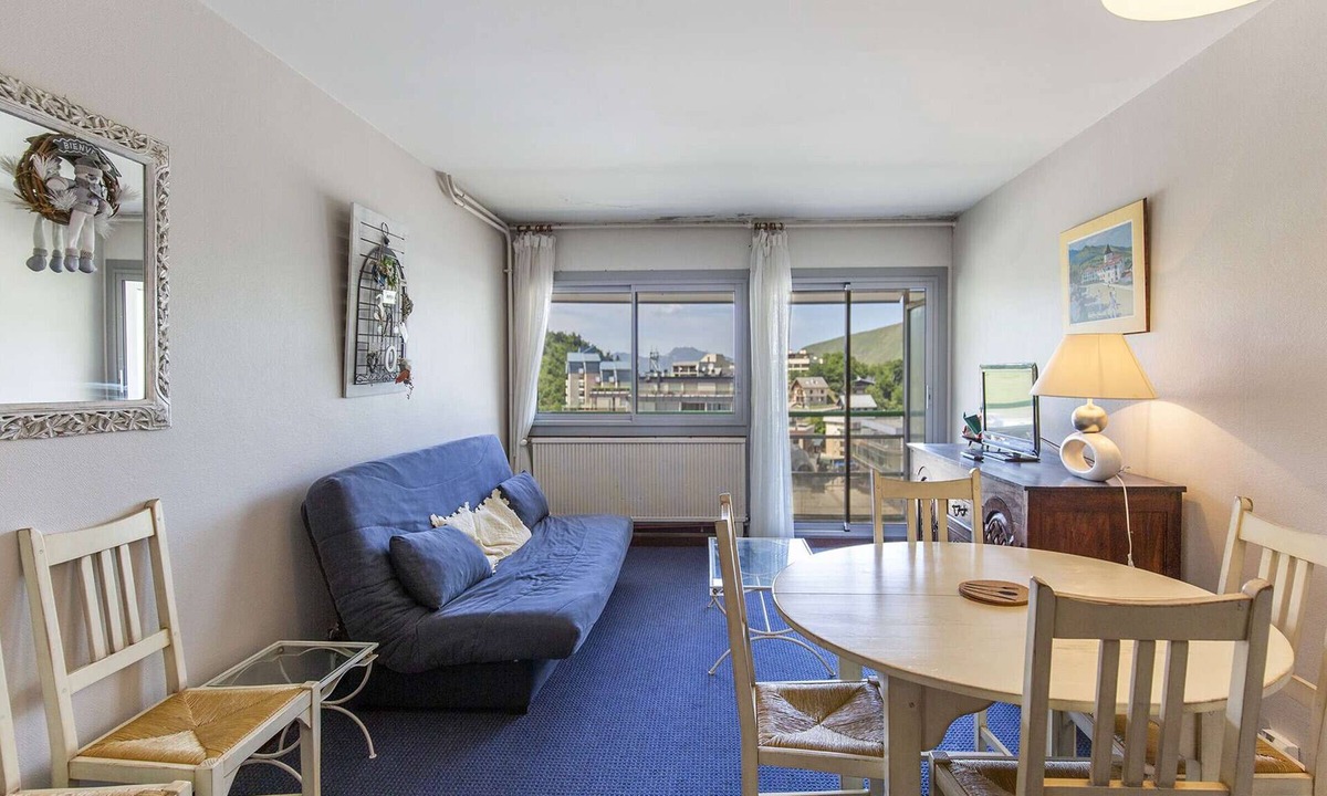 Eaux-Bonnes Apartment | Studio for 6 with balcony in Gourette, well equipped