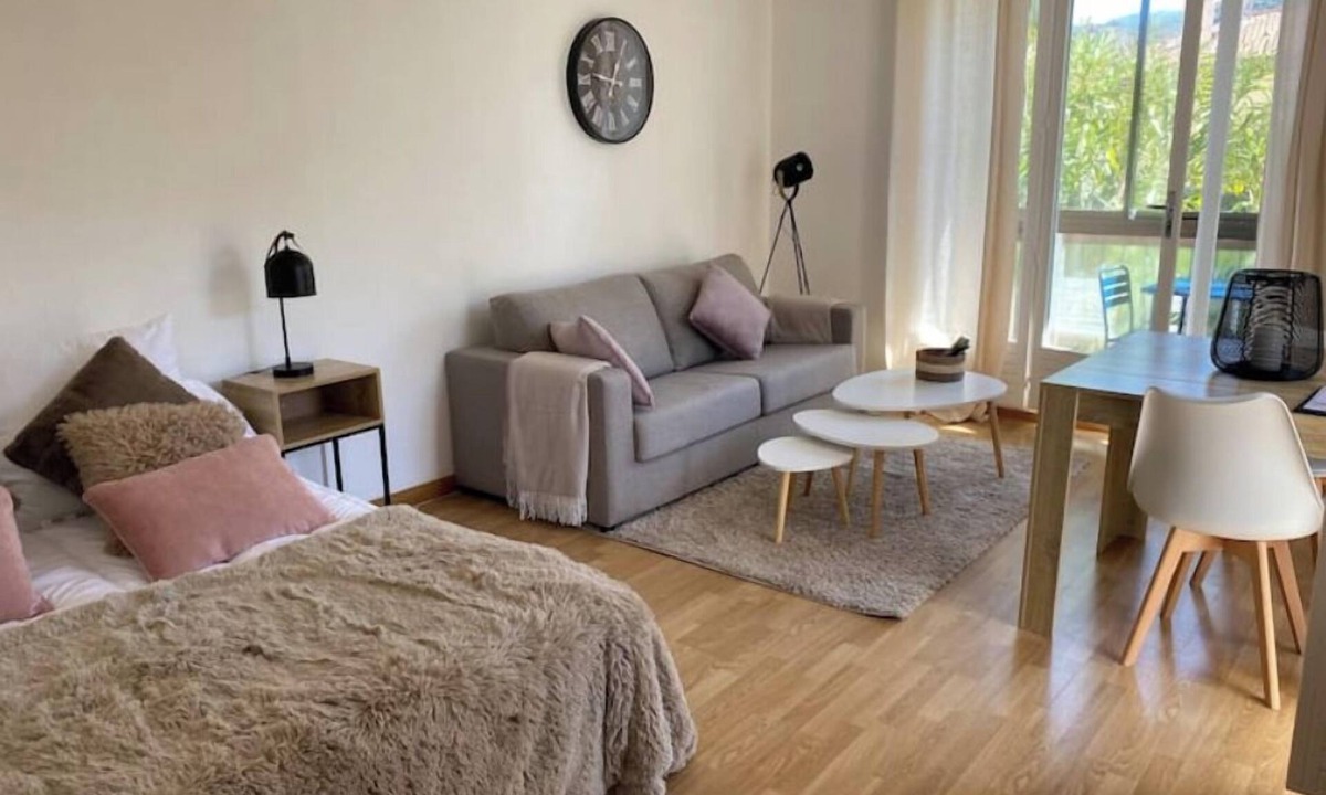 Amelie-les-Bains-Palalda Apartment | Studio 33 m2, air-conditioned, renovated