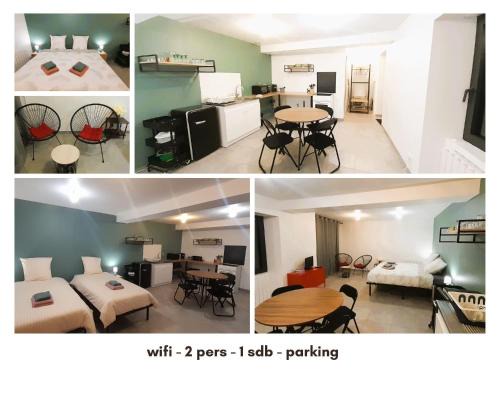Vatan Apartment | Studio Galile - wifi - RDC - twin ou kingsize