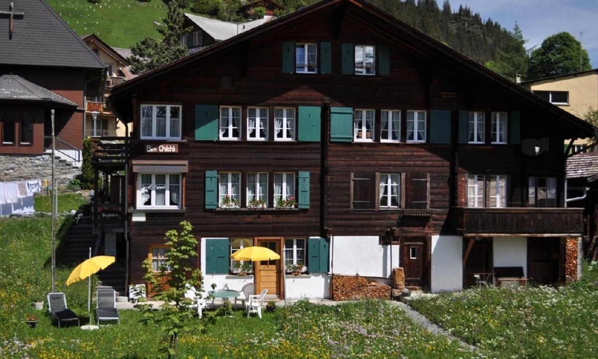 Murren Ski Chalet | Studio in the Chalet bim Chilchli