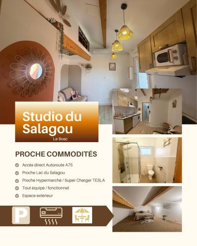 Le Bosc Apartment | Studio indépendant près Salagou