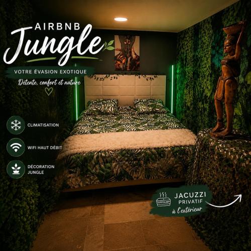 Thezan-les-Beziers Apartment | Studio Jungle Cosy Spa