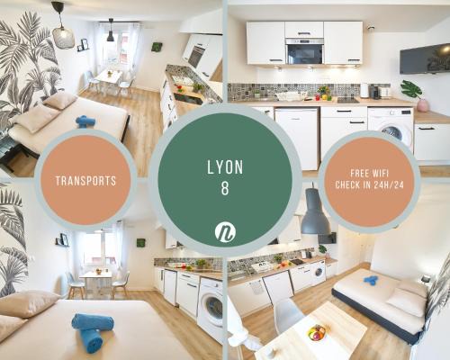 Jean Moulin - Marius Berliet Apartment | Studio - L'ännexe