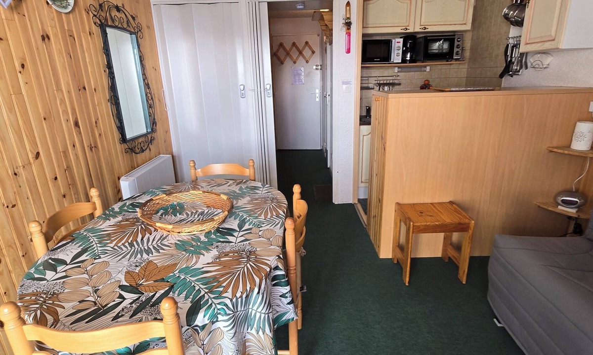 La Mongie Apartment | Studio la Mongie 4 Personnes au Pied des Pistes Parking Couvert Sécurisé