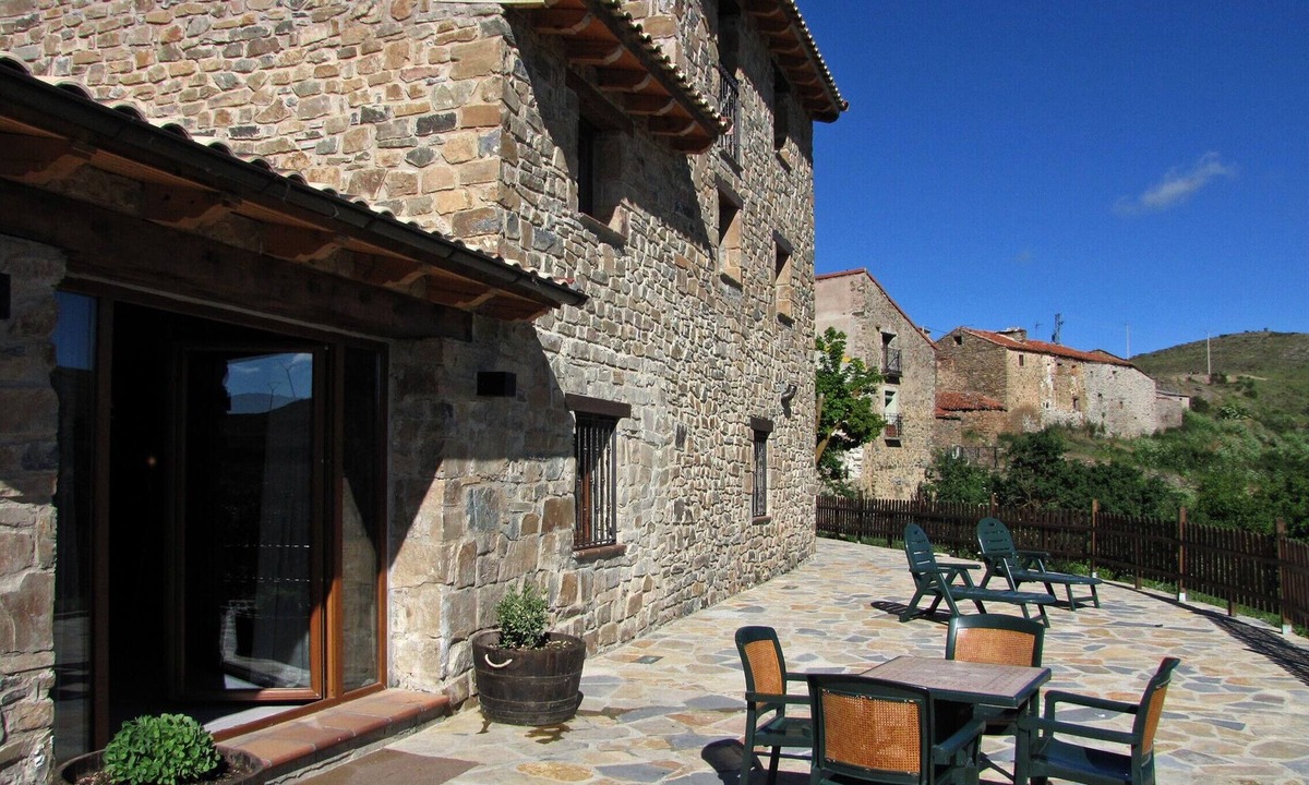 Villar del Rio House | Studio 'Las Rozas' with Mountain View, Shared Terrace and Shared Garden