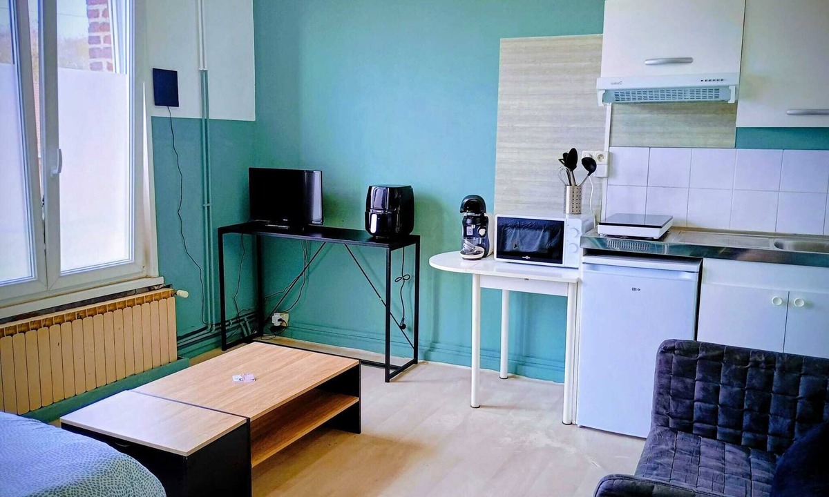 Lens Apartment | Studio, Lens, SdB privée sur le palier, Bollaert