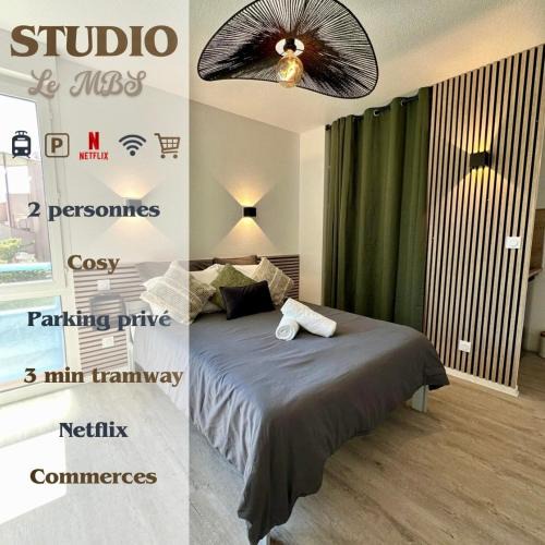 Celleneuve Apartment | Studio MBS 1 - Cosy, Tram, Wifi, Parking, Equipé