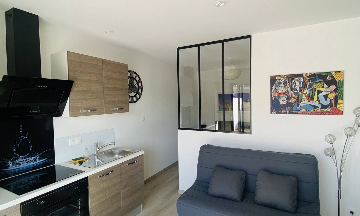 Olonne-sur-Mer Apartment | Studio NEAR BEACHES 20m2,terrace,free parking