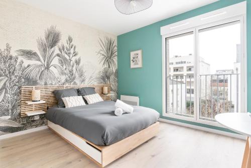 Republique - Les Ponts Apartment | Studio neuf et moderne au cœur de l'Île de Nantes