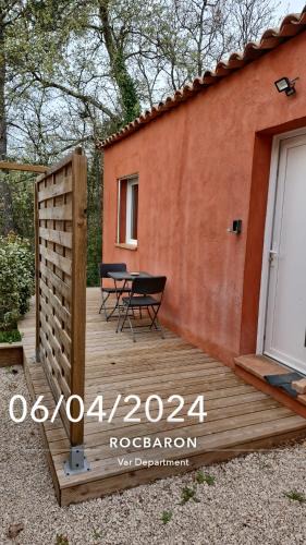 Rocbaron Apartment | Studio neuf rocbaron