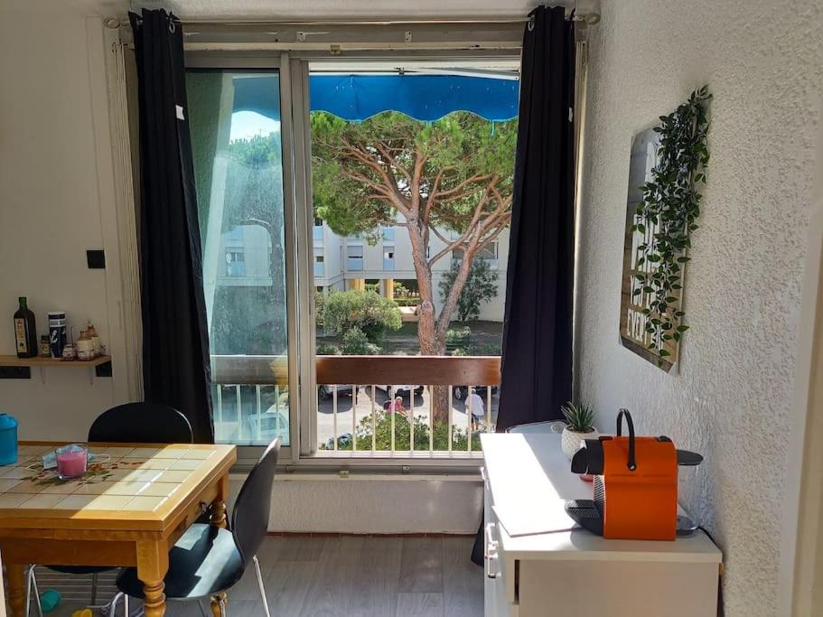La Grande-Motte Apartment | studio parking privé climatisation plage proche