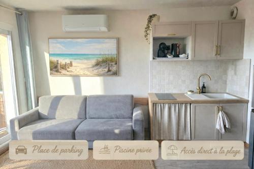Frontignan Apartment | Studio plage Parenthèse et douceur