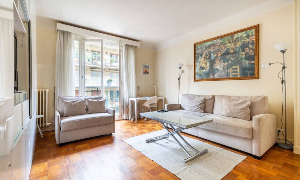 Porte-Dauphine Apartment | Studio Porte Dauphine Avenue Foch#2pers.