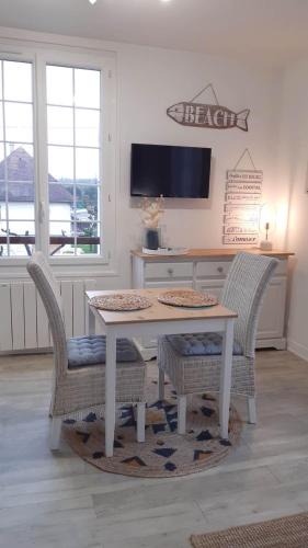 Villers-sur-Mer Apartment | Studio proche du centre ville et de la plage