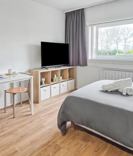 Carquefou Apartment | Studio rénové proche Nantes idéal séjour pro