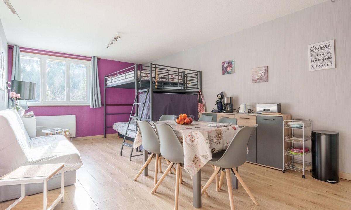 La Bresse Apartment | Studio Résidence les Oursons - parking privé