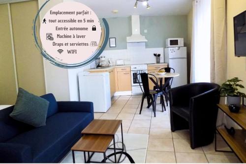Neris-les-Bains Apartment | Studio Revy 1 - Centre ville