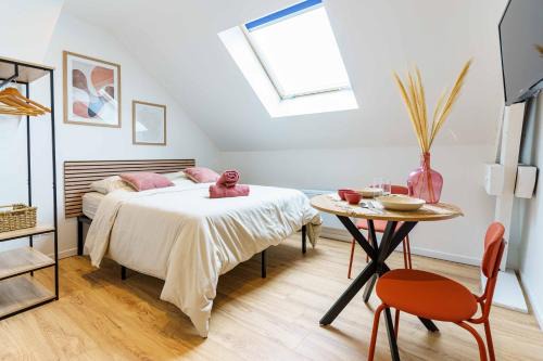 Saint-Quentin Apartment | Studio Séduisant 2pers wifi gare