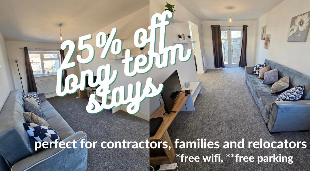 Rushmoor District House | Stunning 5 bed with free parking