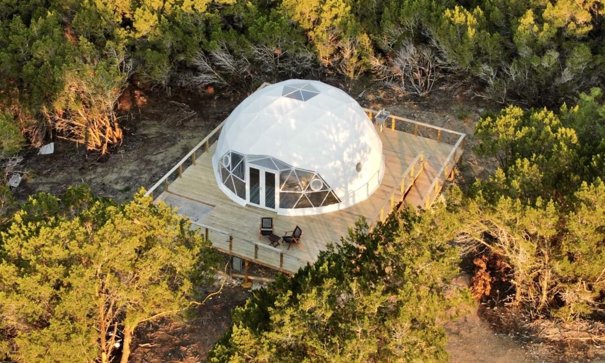 Marble Falls Villa | Stunning Amazing Mountain View Dome Glamping Loving Heart Retreats