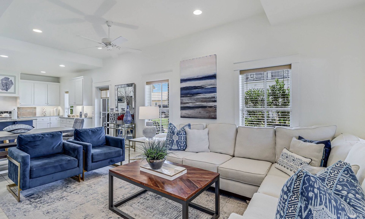 Cinnamon Shore House | Stunning Beach Home Steps from Pool + Access to Cinnamon Shore Amenities