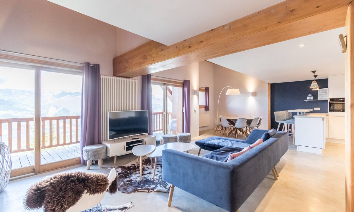 Arc-1800 Apartment | Stunning duplex, great view, pool, direct access to the ski slopes