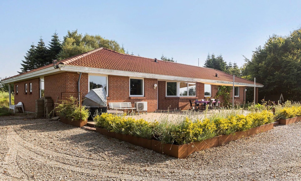 Bjert House | Stunning home in Bjert with WiFi