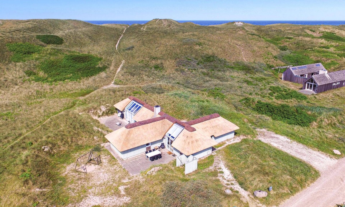 Haurvig House | Stunning home in Hvide Sande with sauna