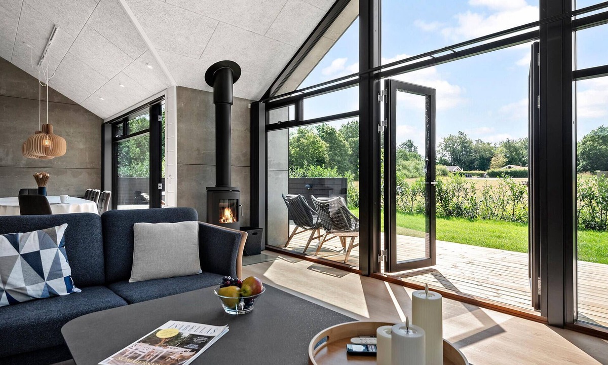 Saksild Strand House | Stunning home in Odder with sauna