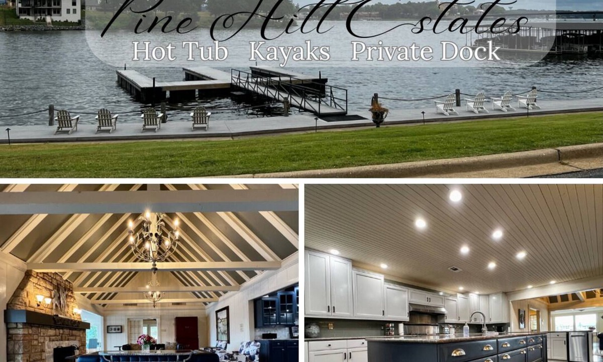 Lake Hamilton House | Stunning Manor on Lake Hamilton