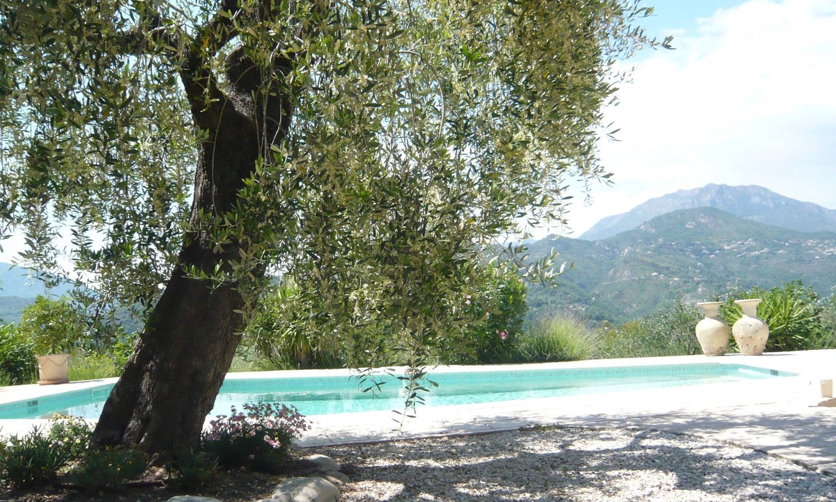 La Roquette-sur-Var Villa | Stunning Mountain Views with a Secluded Private Pool