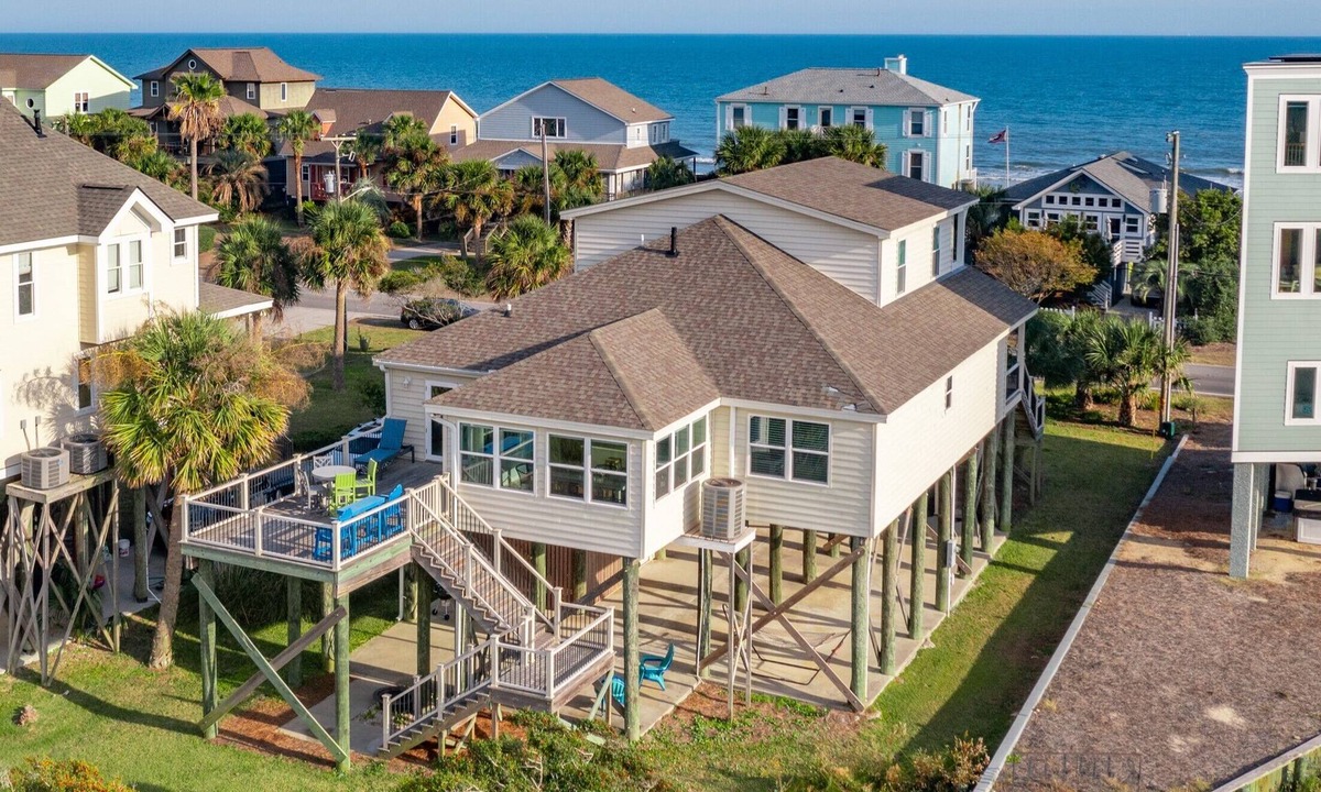 Folly Beach House | Stunning Ocean, Sunset & River Views! Marsh Madness