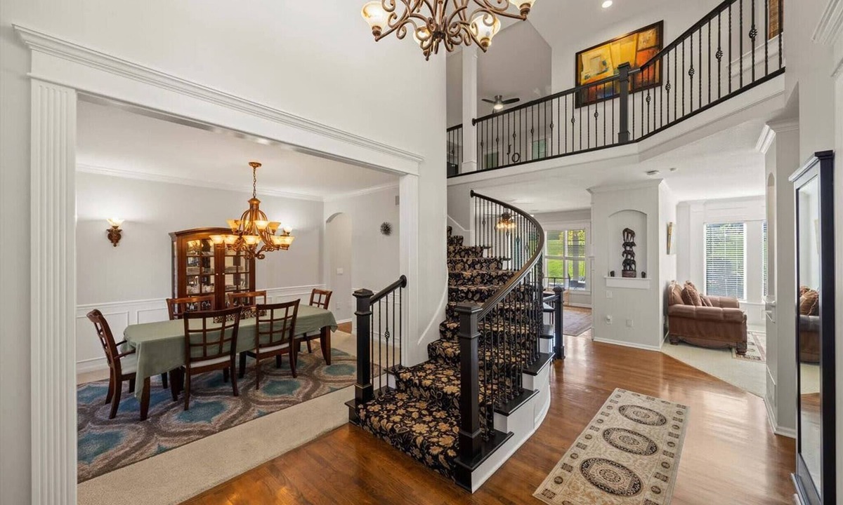 Overland Park House | Stunning private villa pond, theater