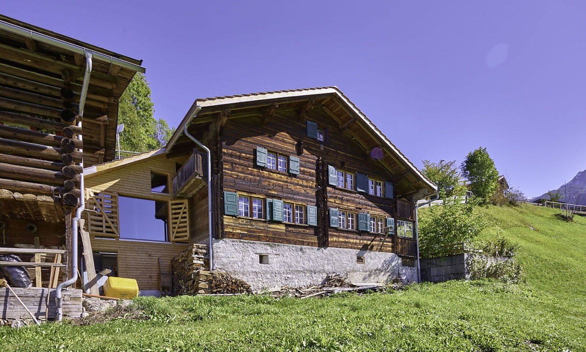 Saas im Prattigau House | Stunning private villa for 8 people with WIFI, TV, patio and panoramic view
