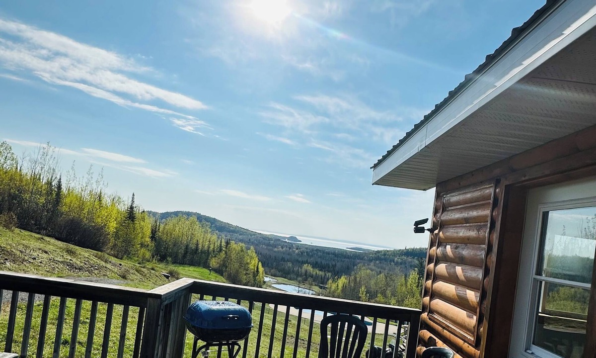 Neebing Cabin | Stunning view of Lake Superior nestled on 61 acres.