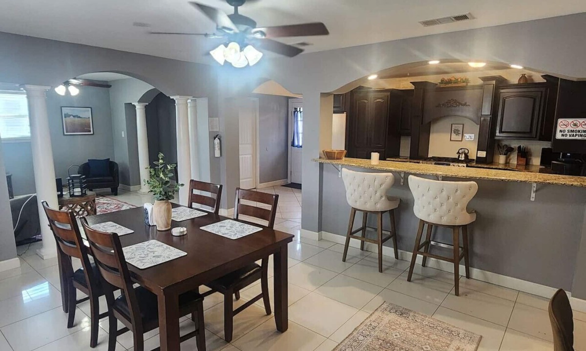San Angelo House | Stylish 2 BR near Goodfellow AFB